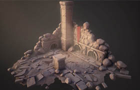 Digital Tutors - Sculpting a Stylized Game Environment in ZBrush and 3ds Max