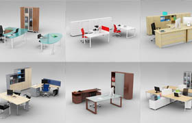 Evermotion - Archmodels Vol 110 Office Furniture
