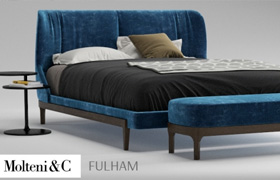 Molteni FULHAM Bed and table VICINO