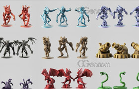 Cgtrader - Monster Bundle 3D Model Collection