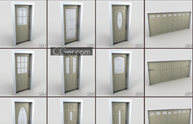 DigitalXModels - 3D Model Collection - Volume 17 - Residential Doors