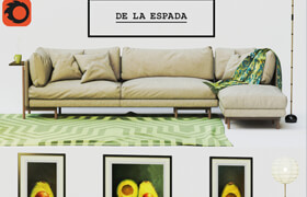 De La Espada Sofa Frame Armchair Woody