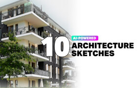 Architecture Sketches by SparkleStock Lite