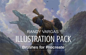 Gumroad - Illustration Pack - Brushes for Procreate