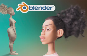 Udemy - Cartoon Character Modeling in Blender 2.80 by Majid Kamran Ahmadabad (2020)