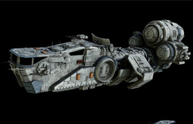 CGTrader - Corellian Acklay-type light freighter 3D model