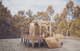 Skillshare - Creating a Japanese Shrine Environment in Unreal Engine 5 by Aniket Rawat