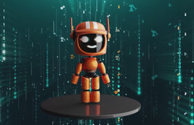 Skillshare - Modeling Robot Character from Netflix Show with Blender 3D