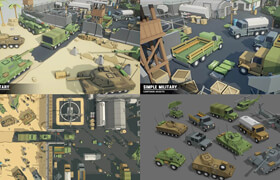 Syntystore - Simple Military - Cartoon Assets