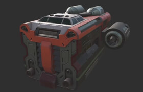 Skillshare - Sci-Fi Vehicle Creation with Blender and Substance Painter by Daniel Kim