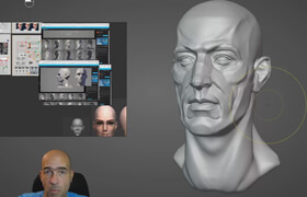 Udemy - Head anatomy and sculpting exercises course