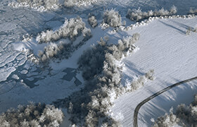 ​Seamless 4K Winter Ground Textures  Vadim Komarov