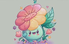 Skillshare - Adorable Flower Garden Creature A Procreate Drawing Class for Everyone